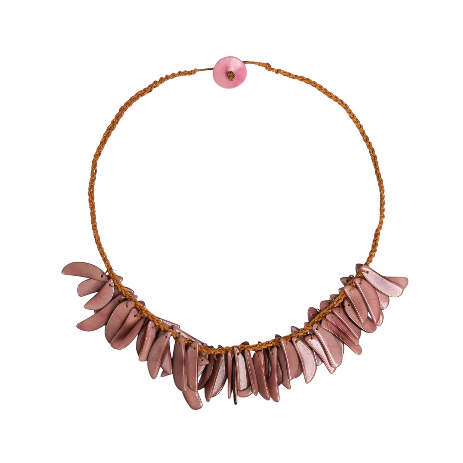 Kendra Necklace: Mocha