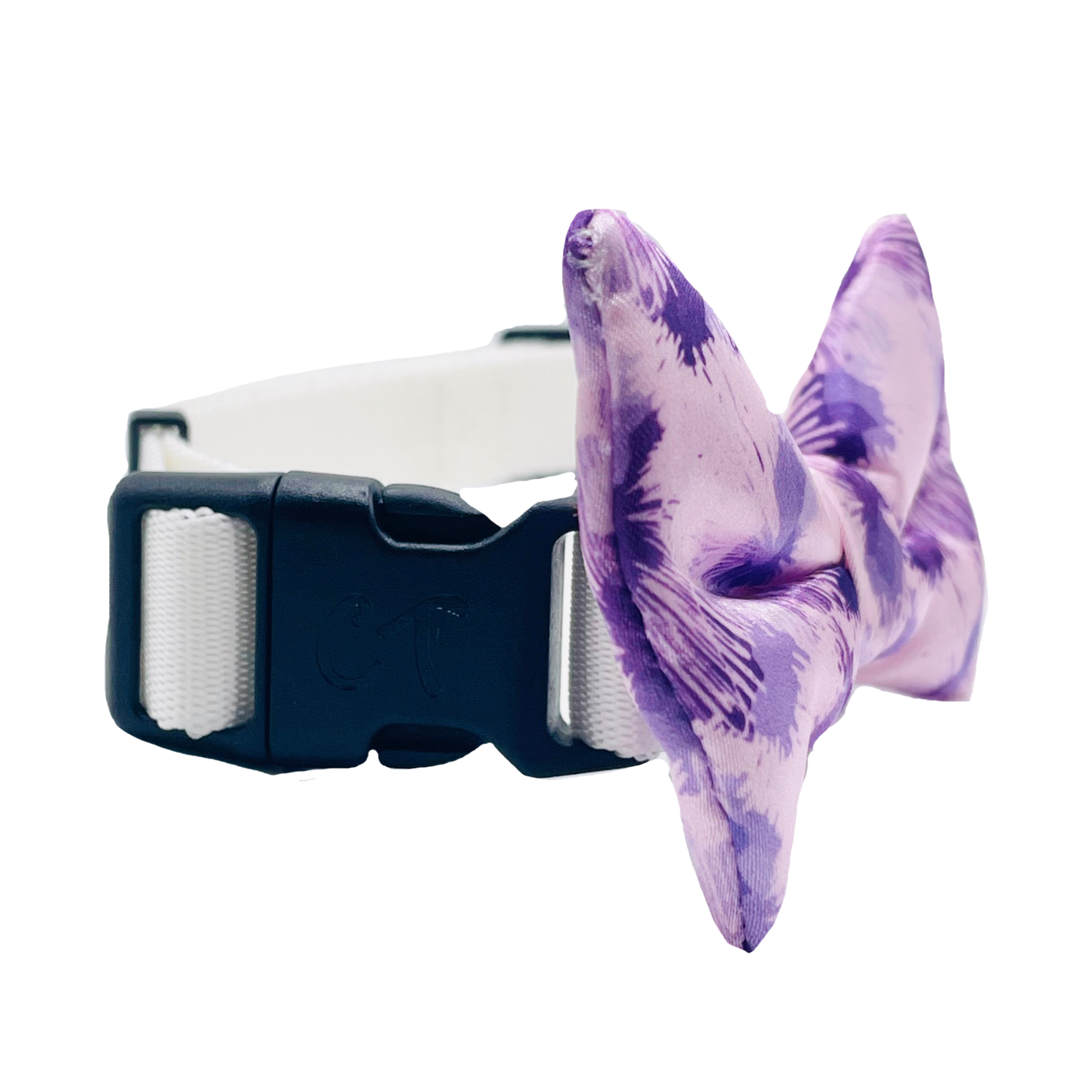 Purple Sky Dog Bow Tie