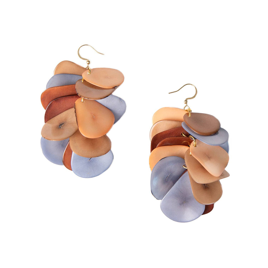 Bailey Earrings: Mocha Combo