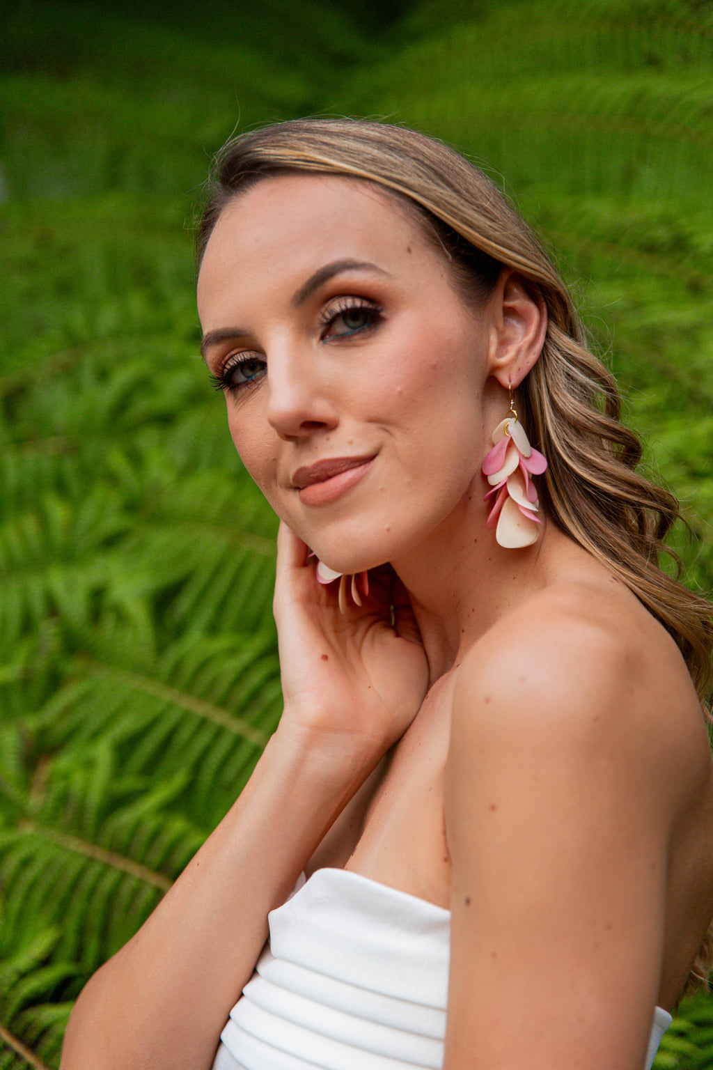 Bailey Earrings: Mocha Combo