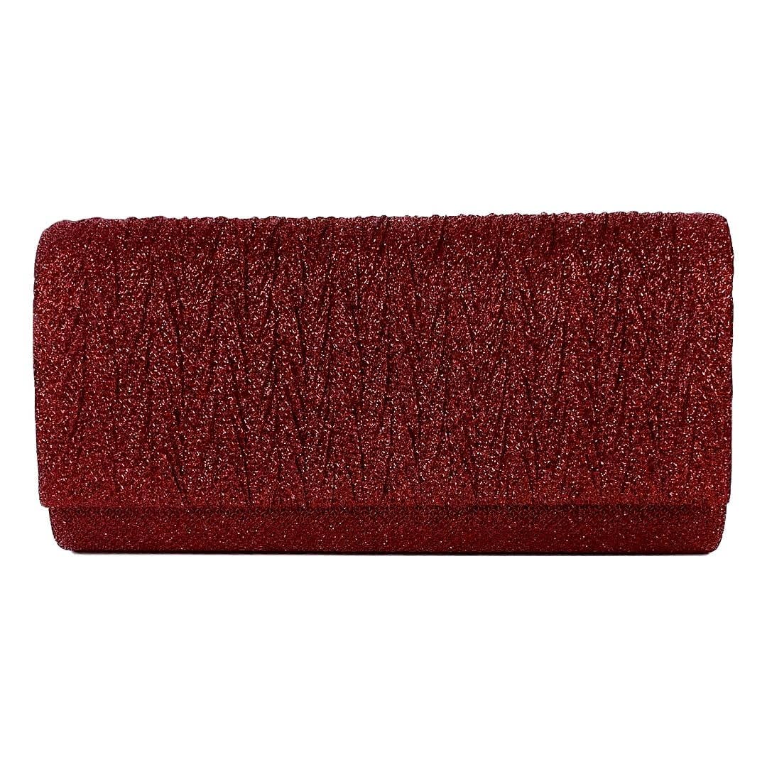 Bling Clutch Evening Bag: Green