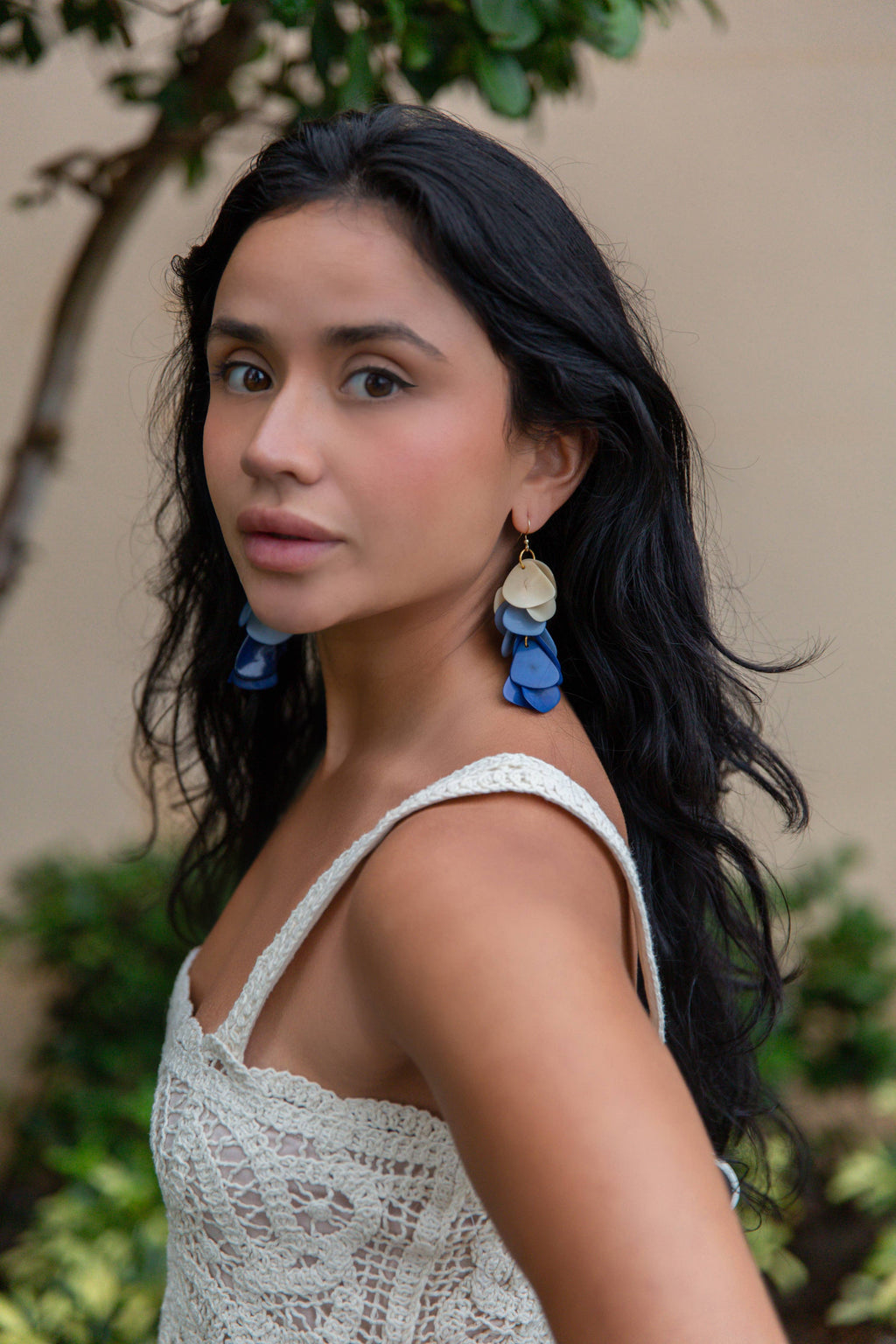 Bailey Earrings: Mocha Combo