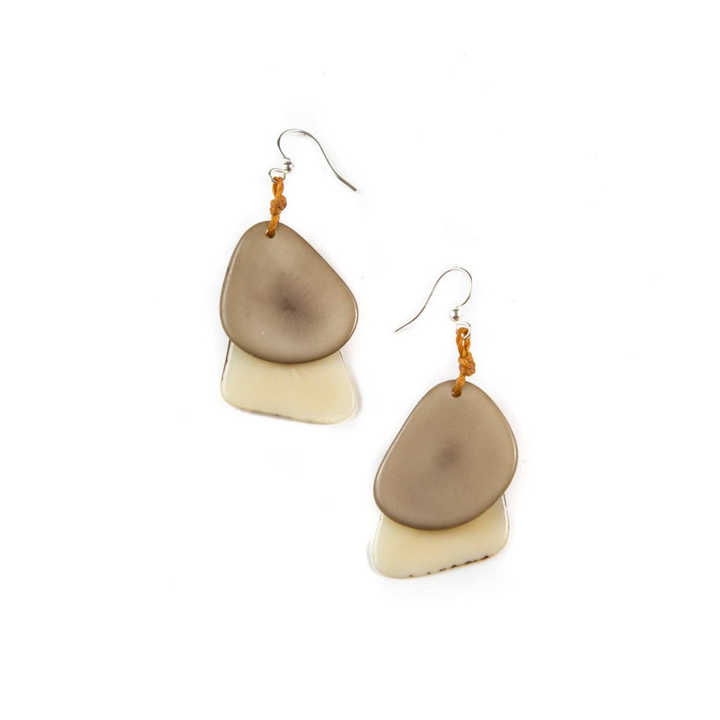 Fiesta Earrings: Olive