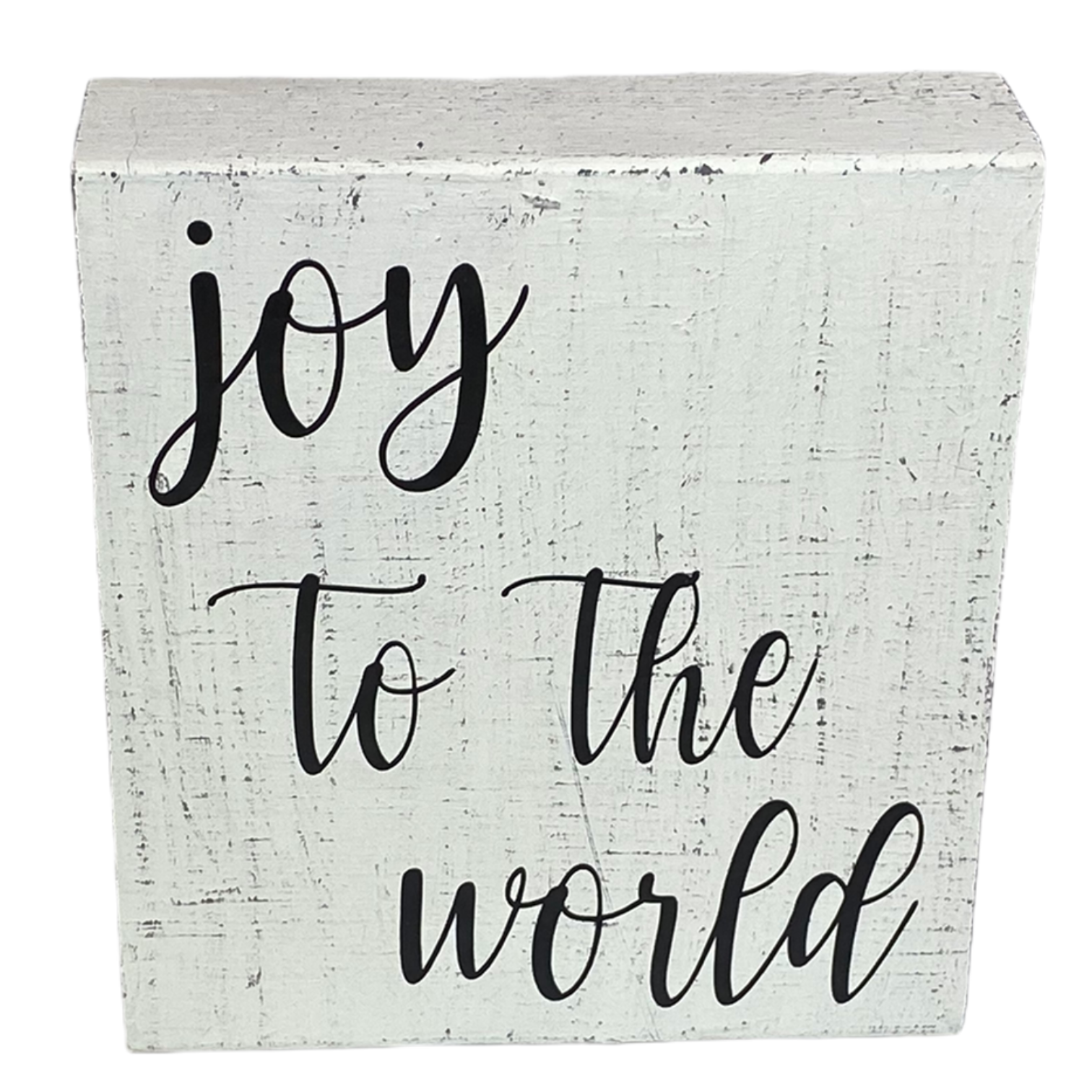 Joy To The World Christmas Wood Sign