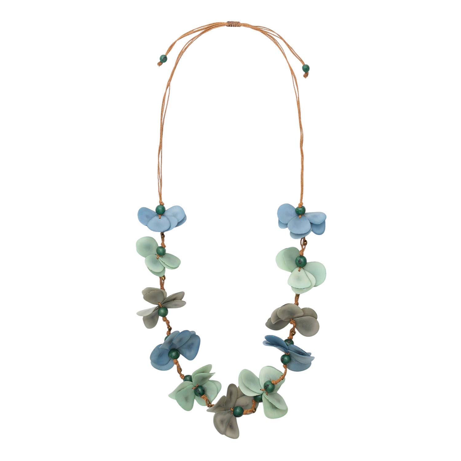 Alexandra Necklace: Biscayne Bay Combo