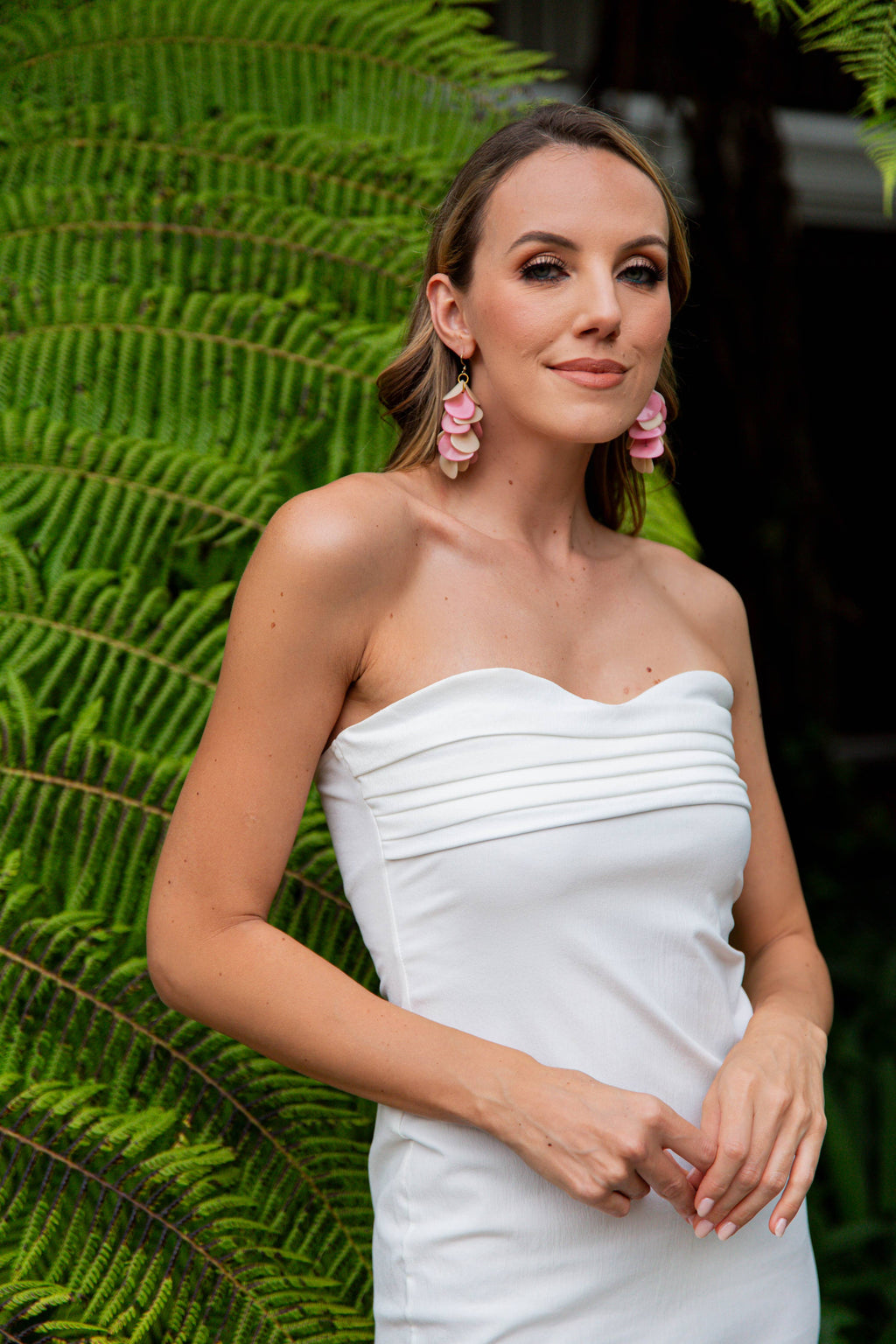 Bailey Earrings: Mocha Combo