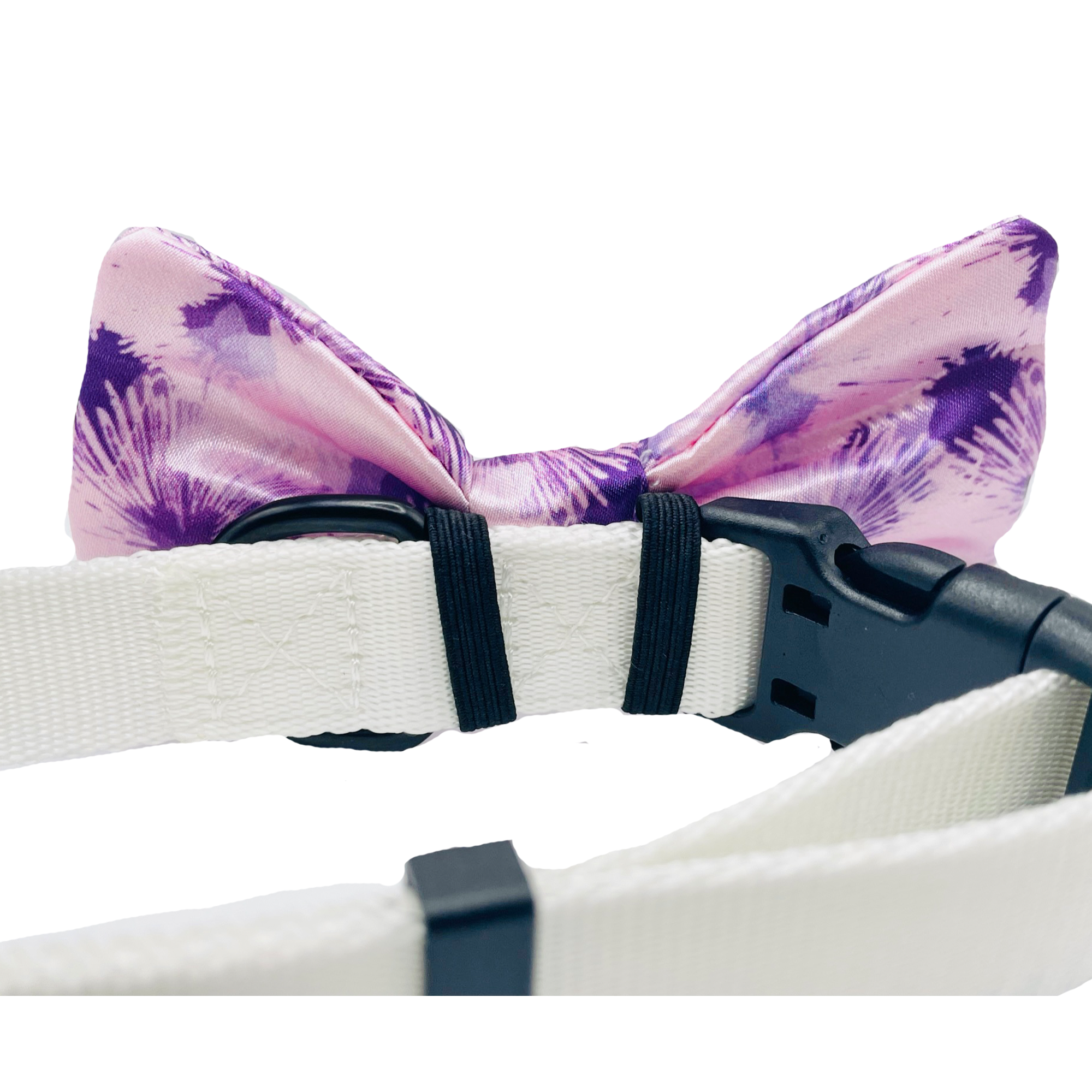 Purple Sky Dog Bow Tie