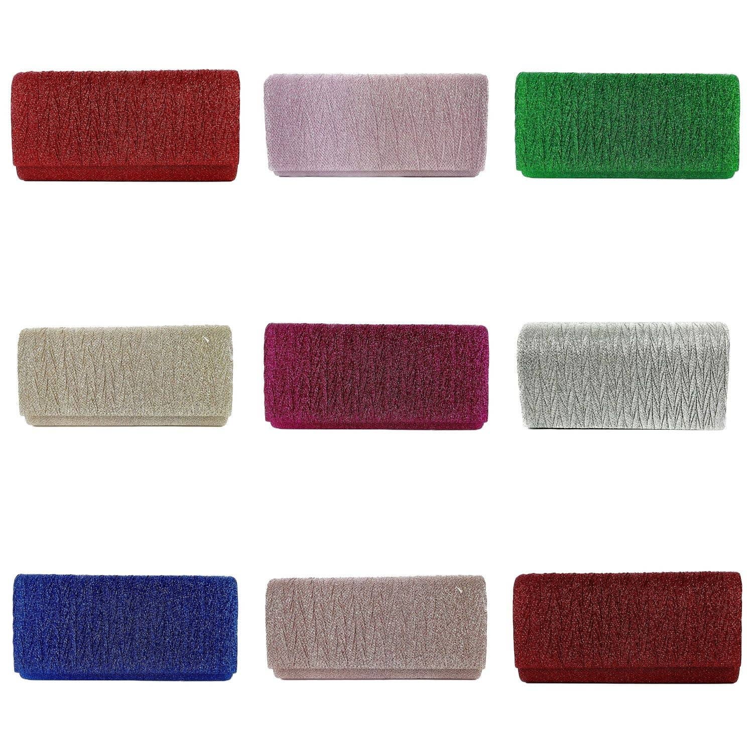 Bling Clutch Evening Bag: Gold