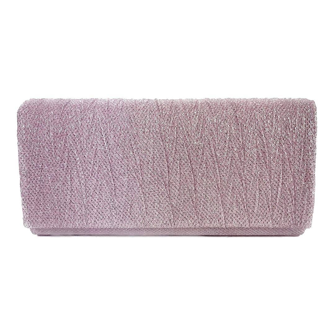 Bling Clutch Evening Bag: Pink