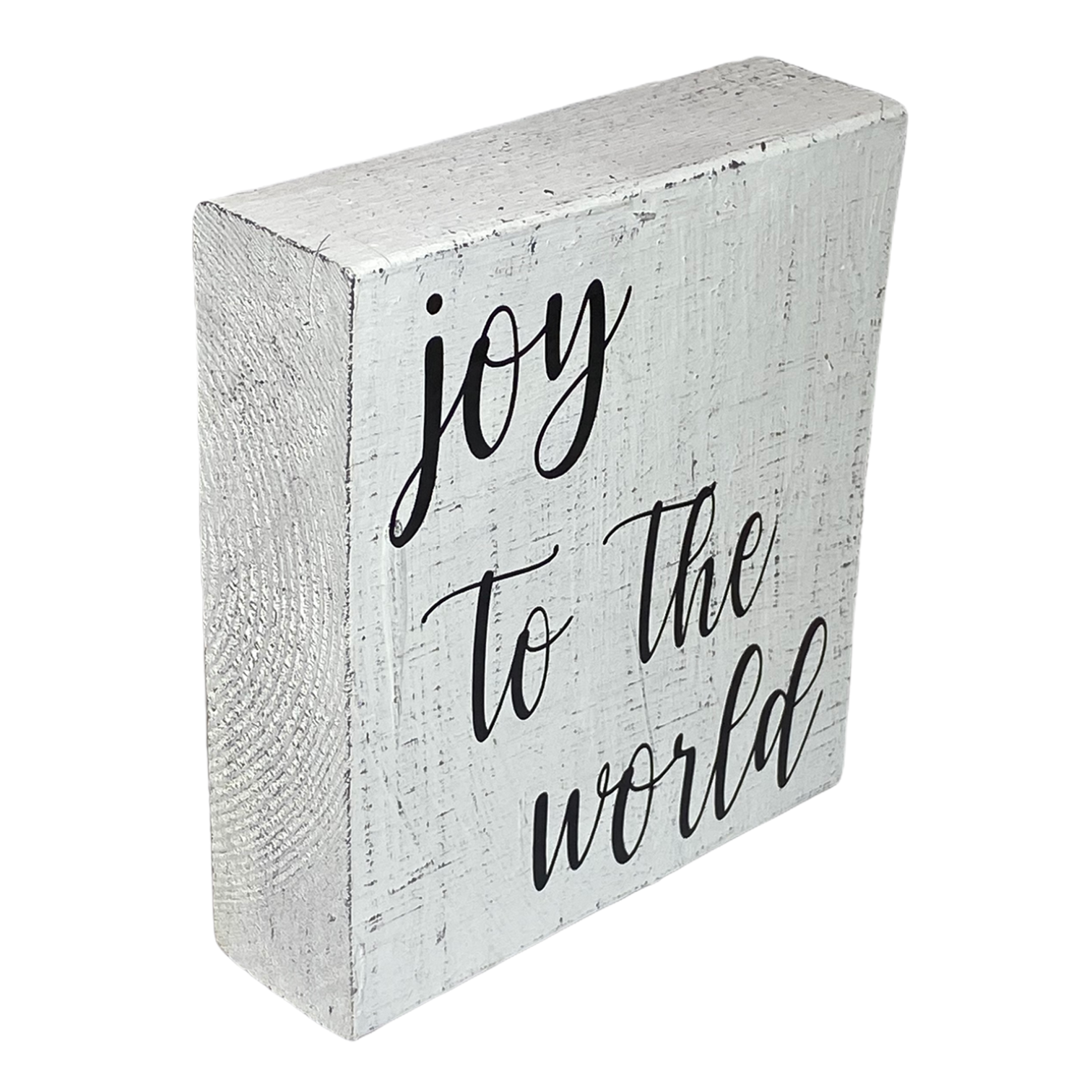 Joy To The World Christmas Wood Sign